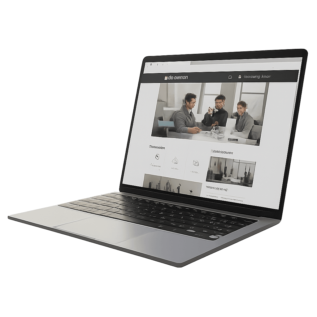 Aperçu d'un site web créé par Yasserr